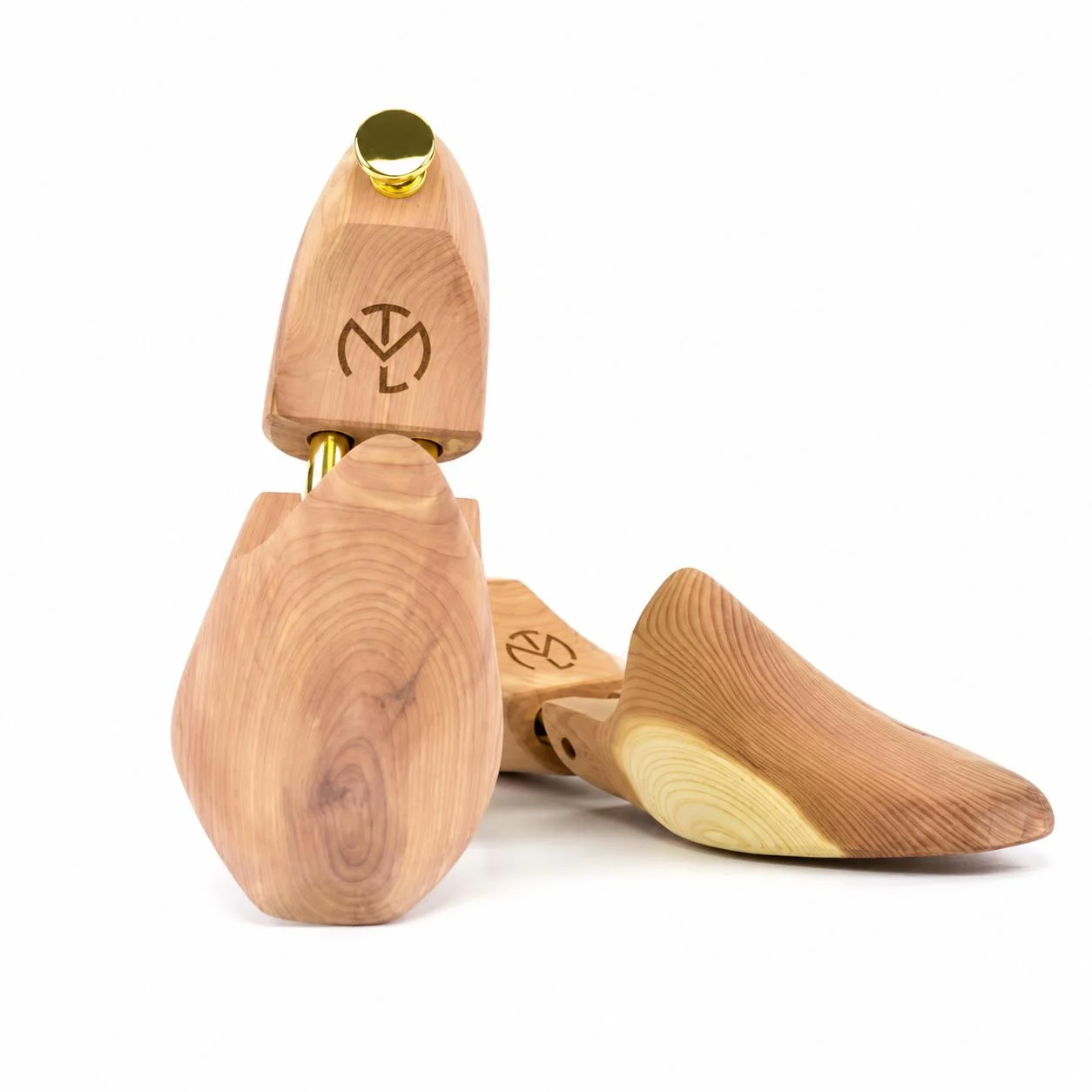Embauchoir MOLATTO Cèdre Soulier — bois clair gravé