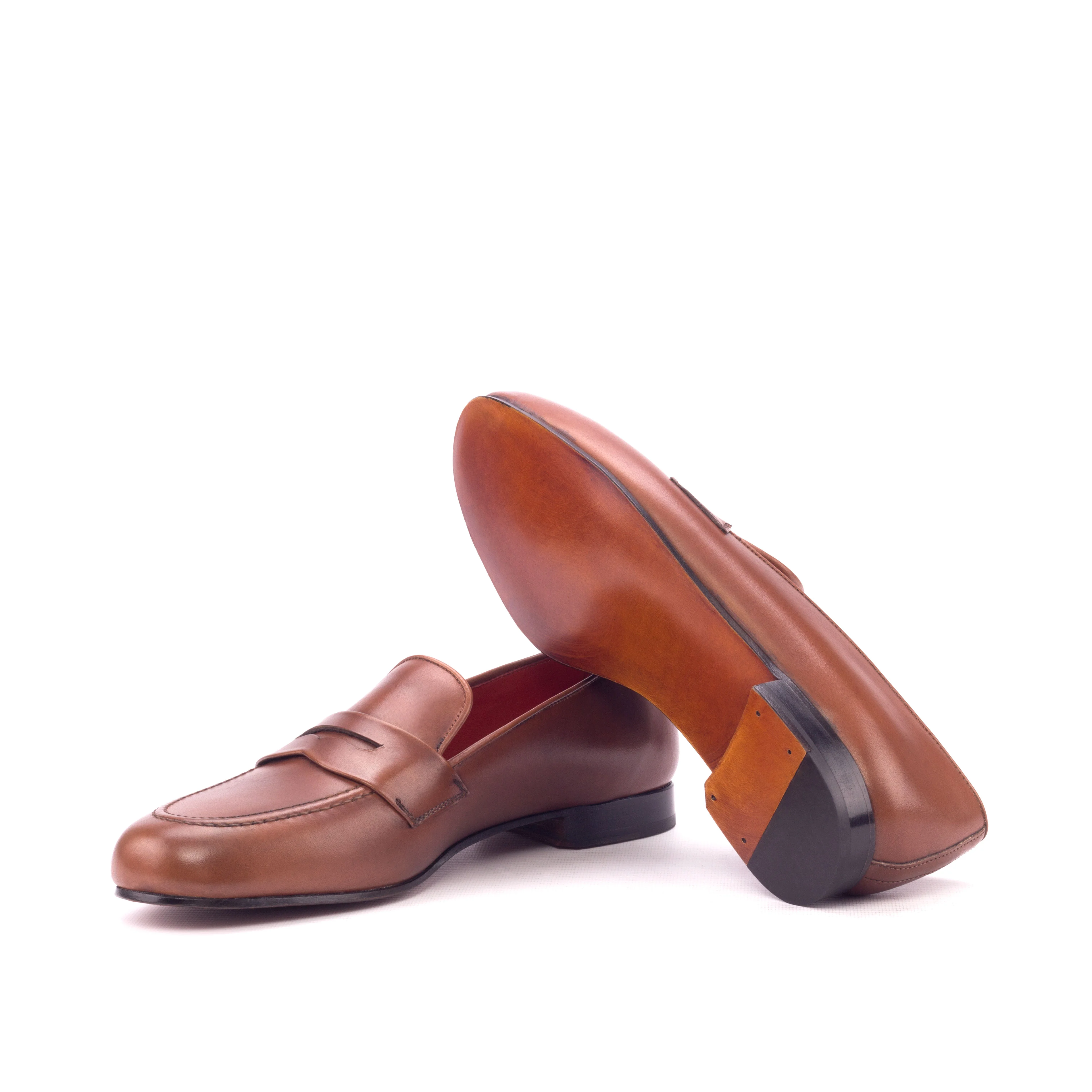 Bacongo — Cuir naturel — Mocassin
