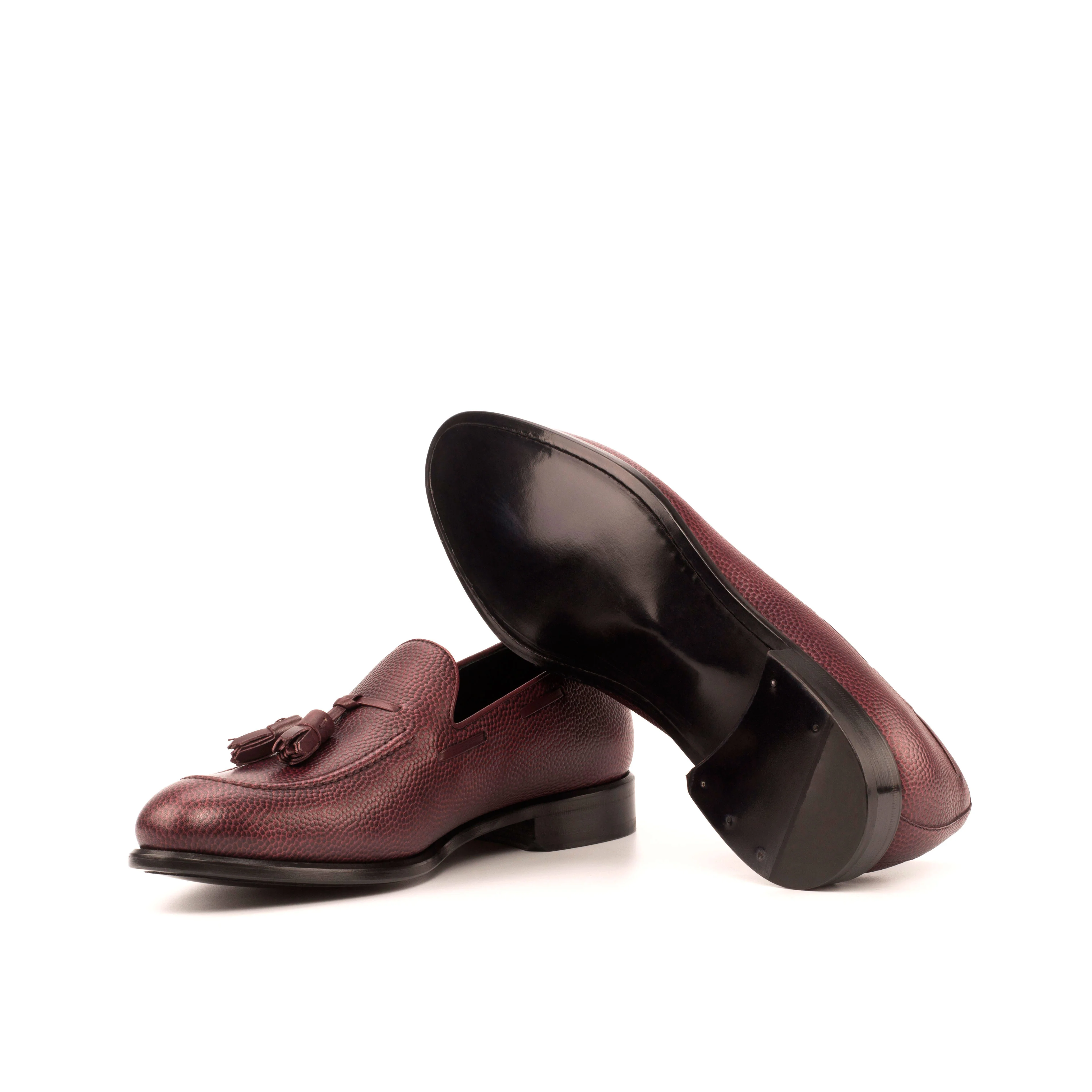 Kinsundi — Cuir grainé — Mocassin