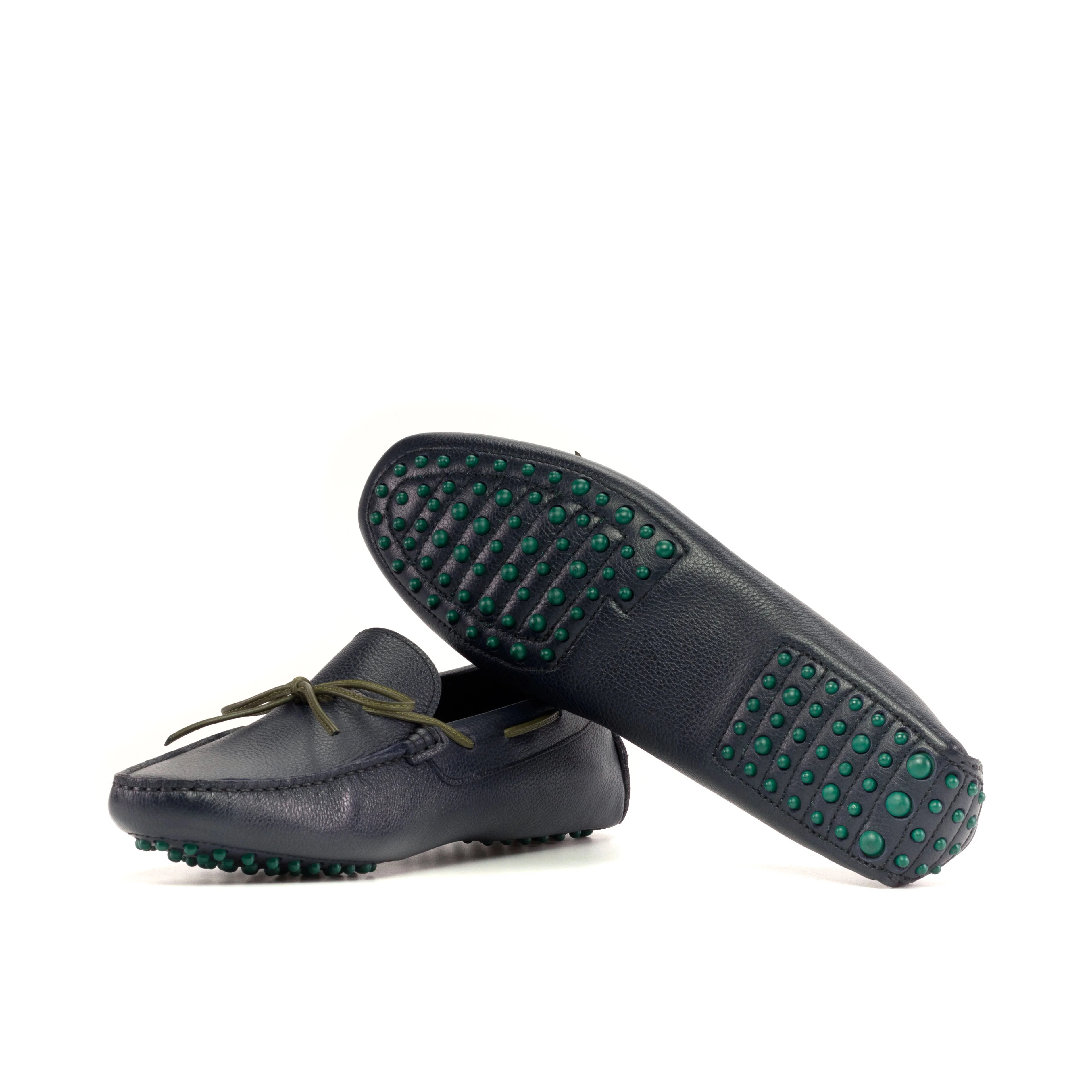 Matonge — Cuir grainé — Mocassin