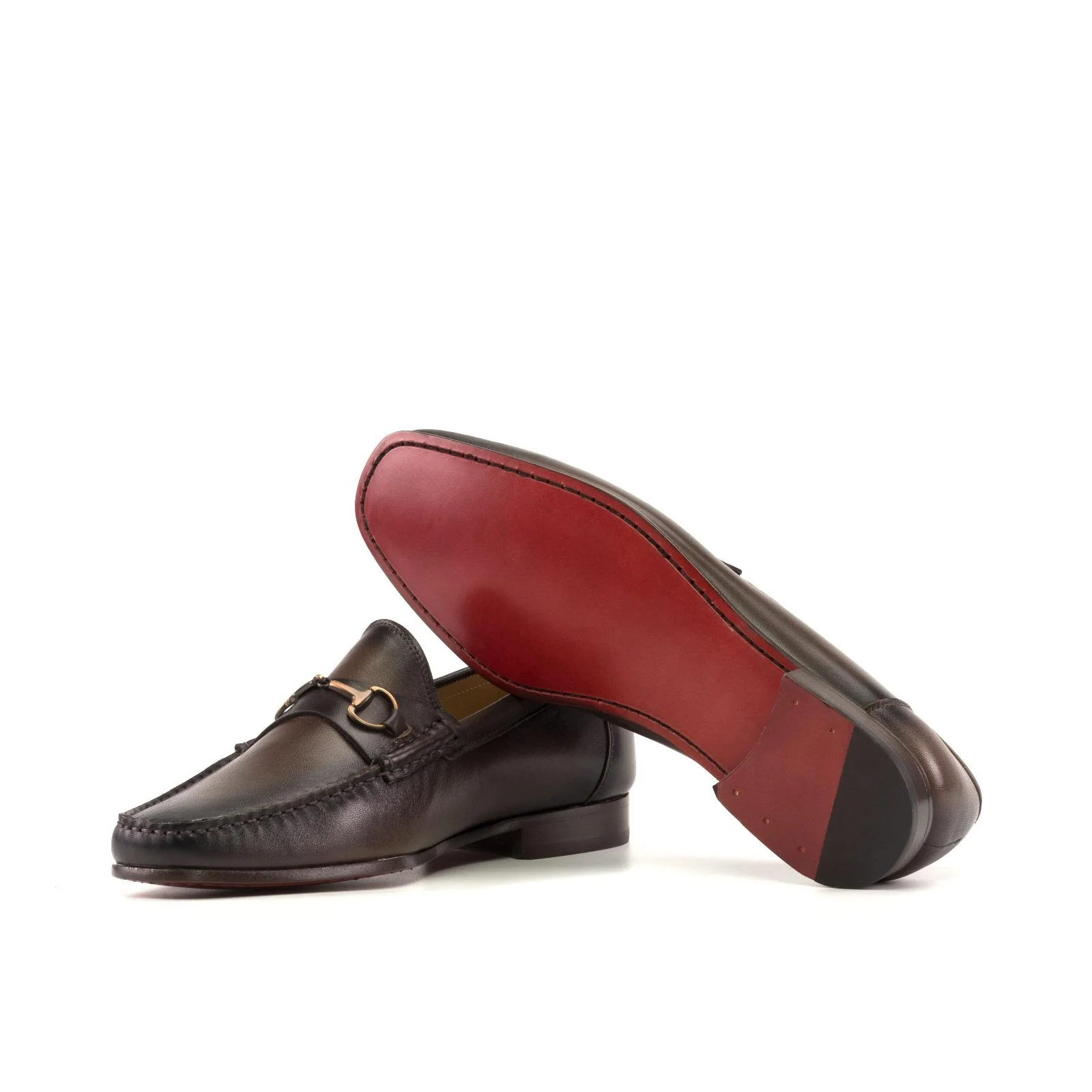 Moungali — Cuir naturel — Mocassin