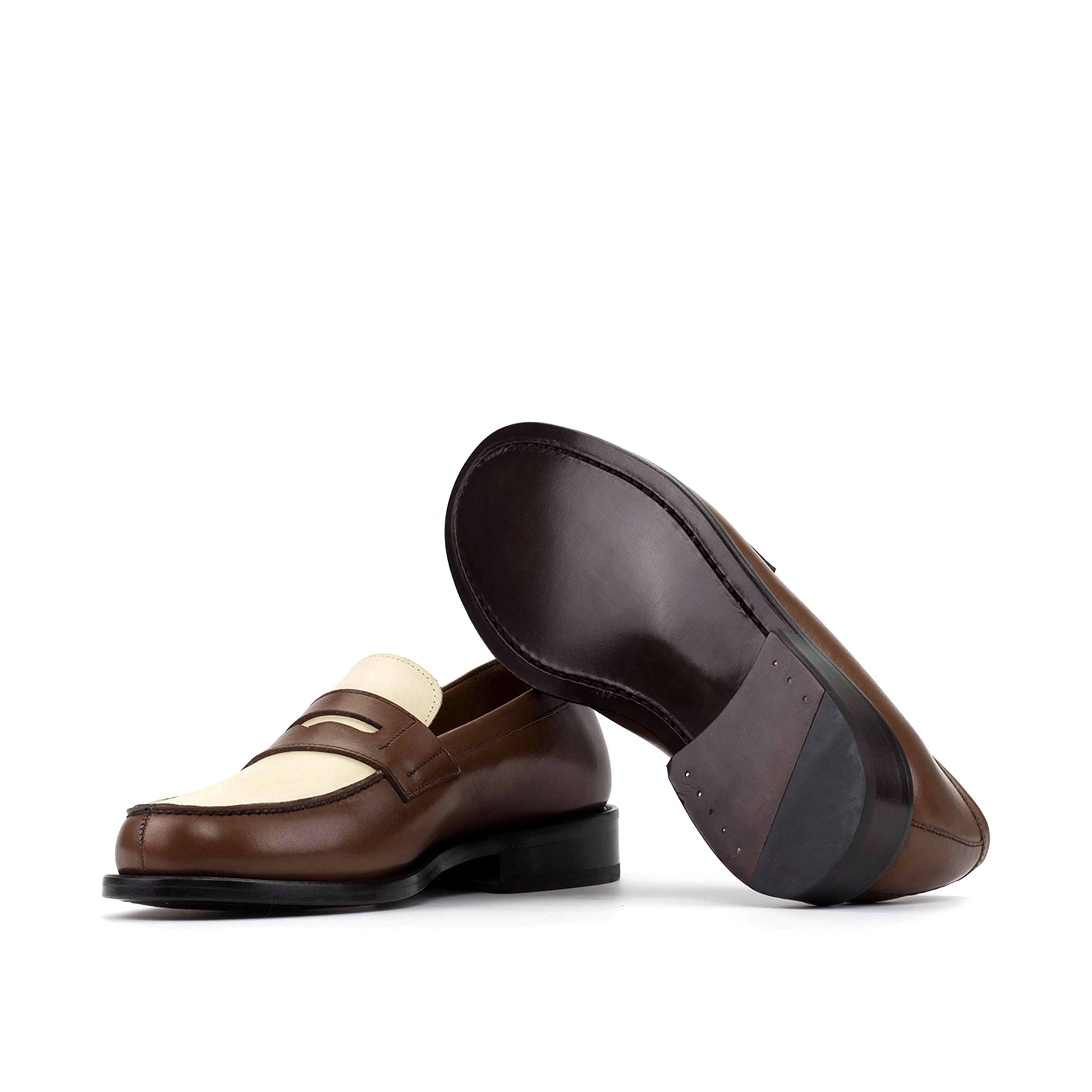 Poto-Poto — Cuir naturel — Mocassin
